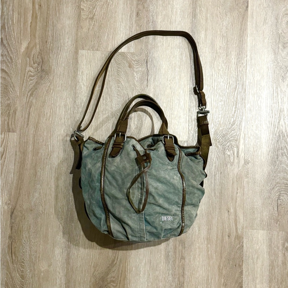 Vintage Diesel Suede Shoulder/Crossbody Bag